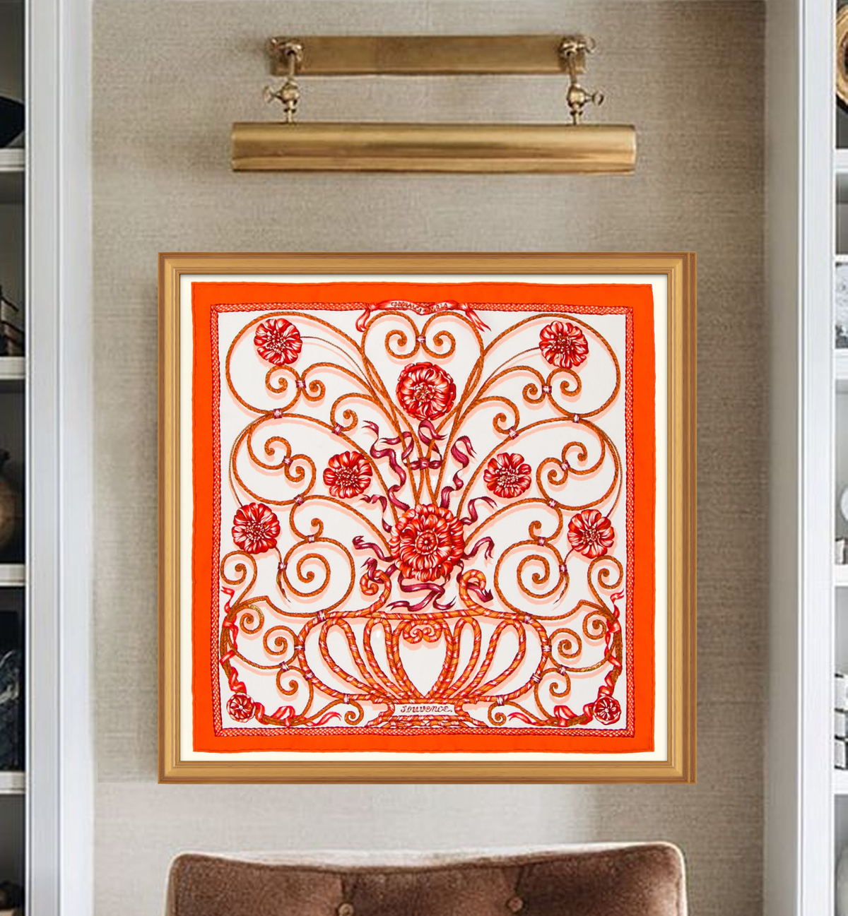 Hermès Jouvence Framed Scarf | Maison George
