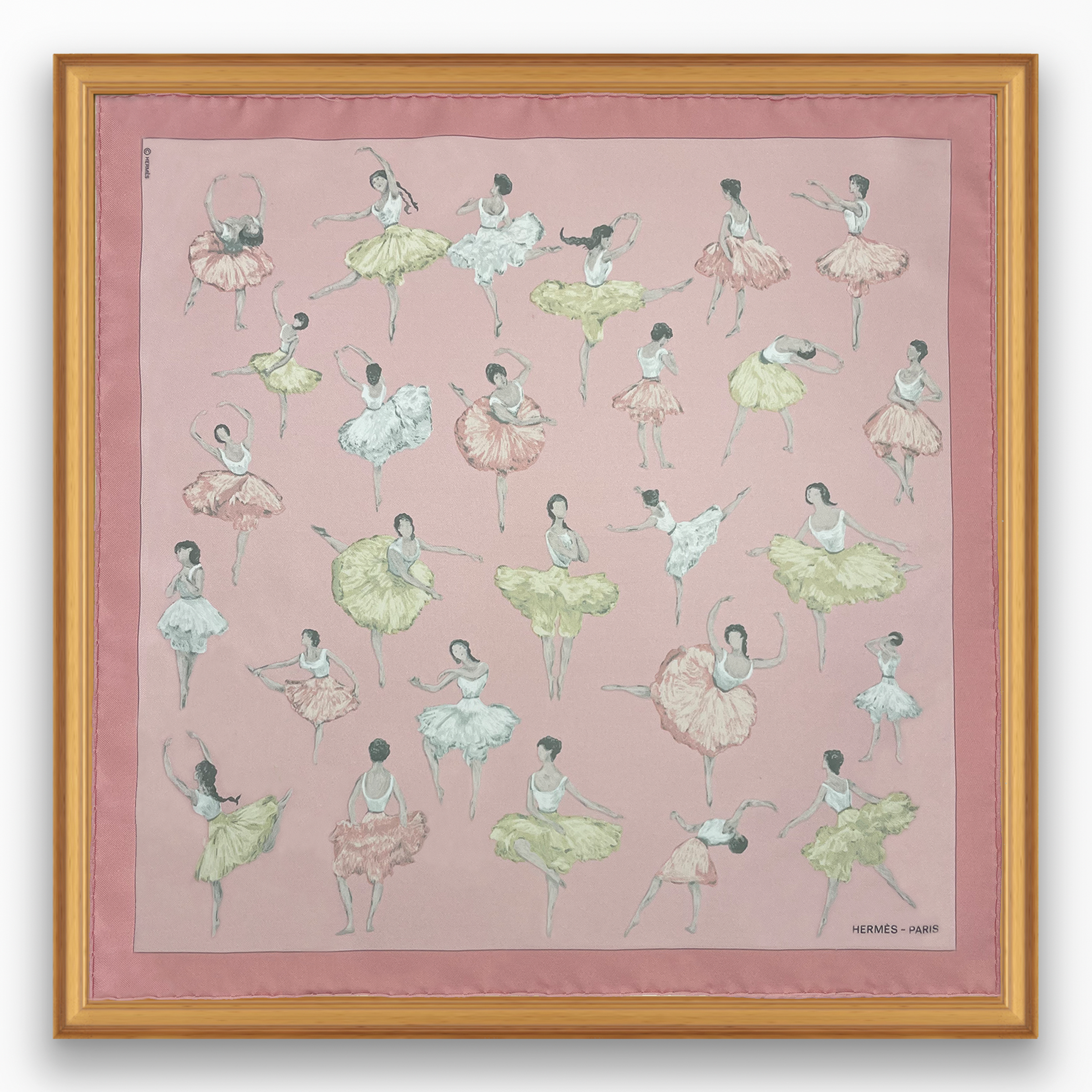 Hermès La Danse Framed Scarf | Maison George
