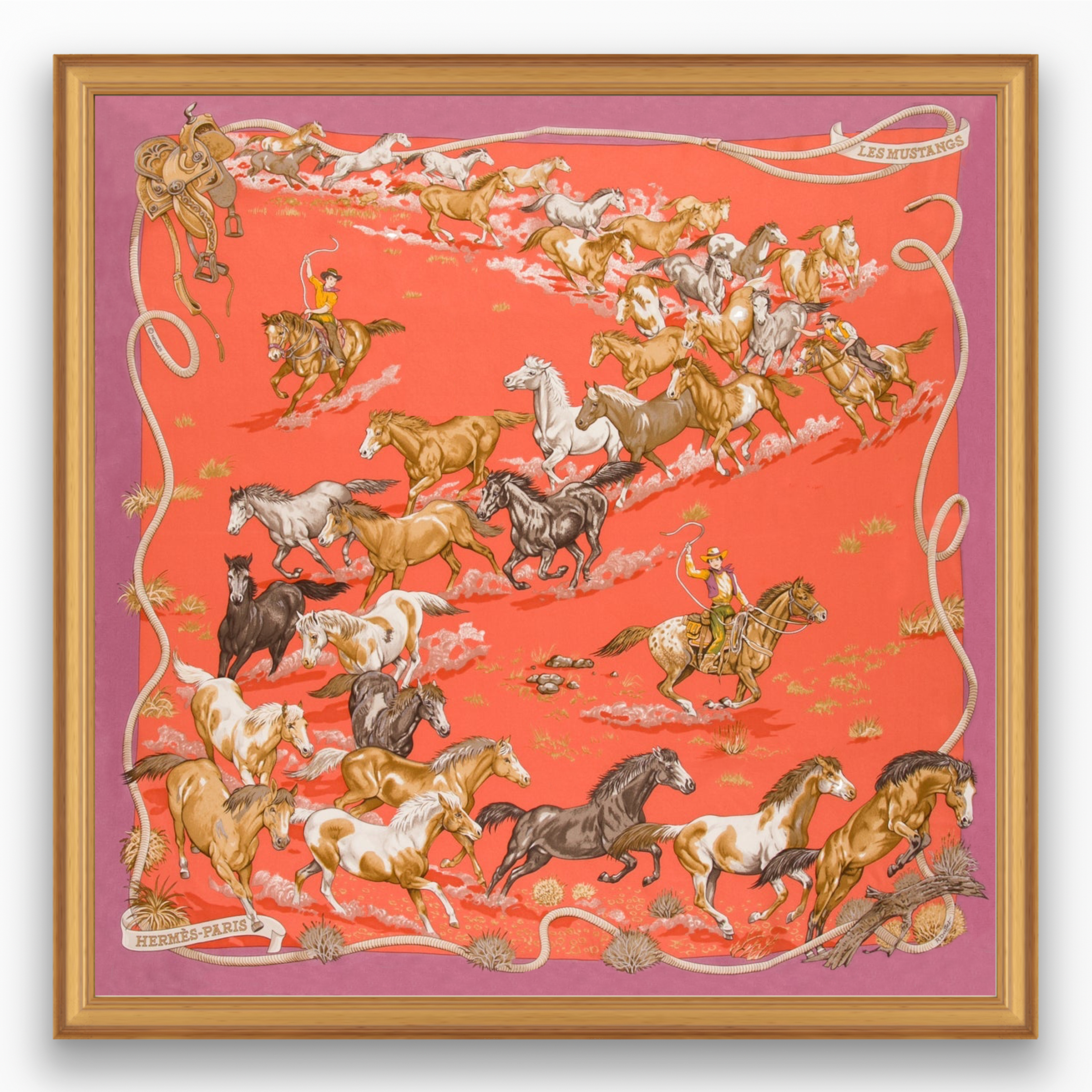 SomaLi / そまり 様ご希望　HERMES　LES MUSTANGS SomaLi / そまり 様ご希望 HERMES LES MUSTANGS SomaLi / そまり 様ご