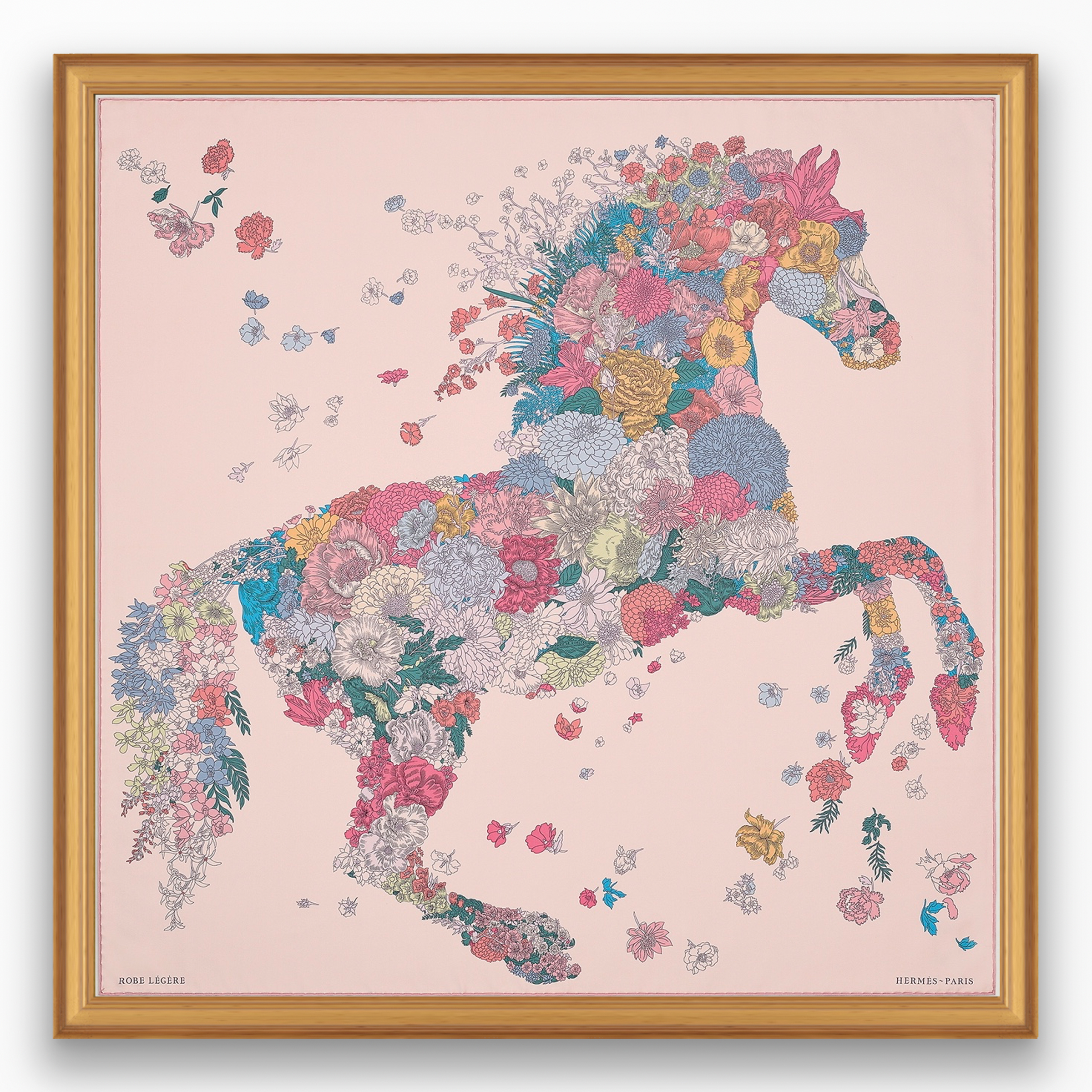 Hermès Robe Legere Framed Scarf | Maison George